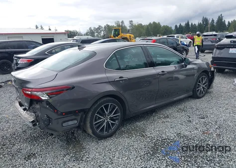 2021 Toyota Camry Xle Hybrid из США, поврежденный, VIN 4T1F31AK2MU563648